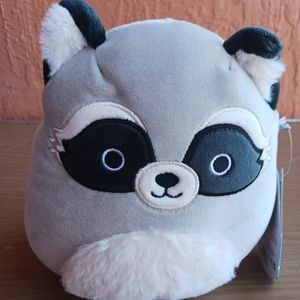 Galci the grey  racoon squishmallow 7.5"-9"